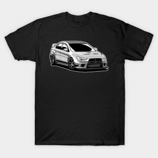 LANCER EVOLUTION EVO X jdm illustration T-Shirt